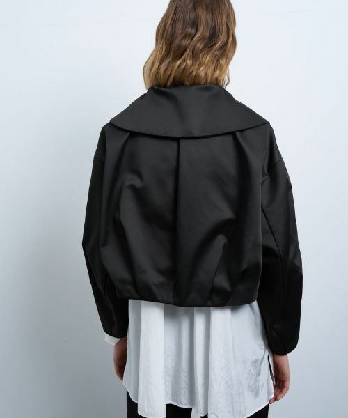 LANVIN en Bleu / ランバン オン ブルー テーラードジャケット | ビッグカラータックブルゾン | 詳細6