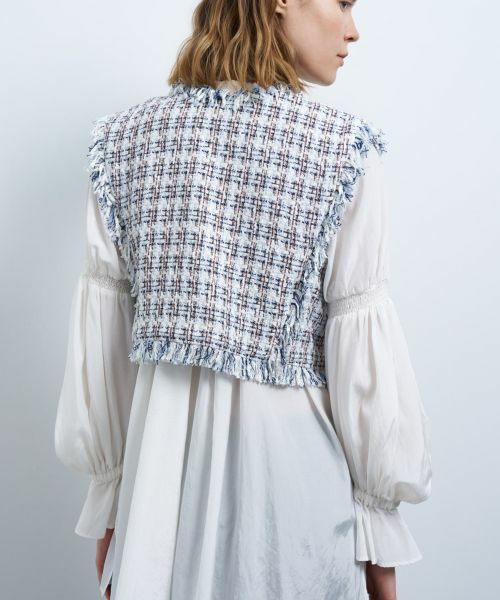 LANVIN en Bleu / ランバン オン ブルー テーラードジャケット | ツイード２ＷＡＹショートベスト | 詳細12