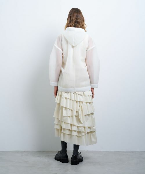 LANVIN en Bleu / ランバン オン ブルー テーラードジャケット | シアーダンボールフーディー | 詳細10