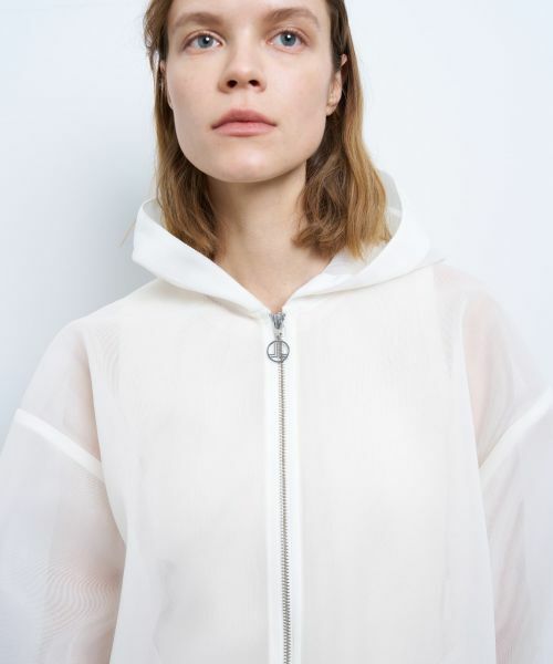 LANVIN en Bleu / ランバン オン ブルー テーラードジャケット | シアーダンボールフーディー | 詳細13