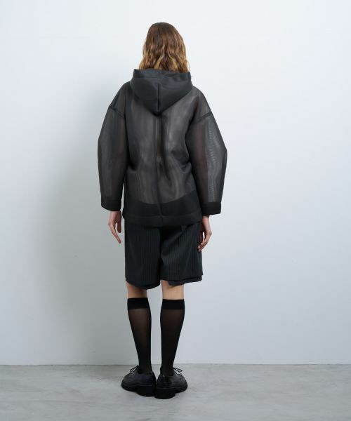 LANVIN en Bleu / ランバン オン ブルー テーラードジャケット | シアーダンボールフーディー | 詳細2