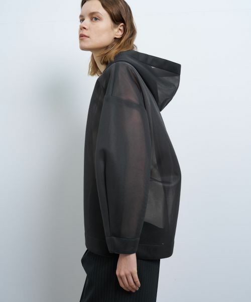 LANVIN en Bleu / ランバン オン ブルー テーラードジャケット | シアーダンボールフーディー | 詳細3