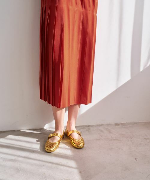 LANVIN en Bleu / ランバン オン ブルー ドレス | ジョーゼットプリーツワンピース | 詳細13