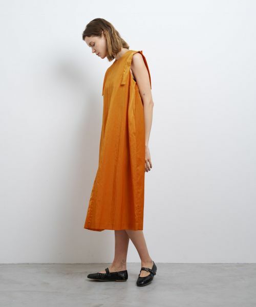 LANVIN en Bleu / ランバン オン ブルー ドレス | サテンバックリボンワンピース | 詳細2