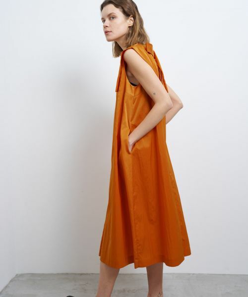 LANVIN en Bleu / ランバン オン ブルー ドレス | サテンバックリボンワンピース | 詳細4