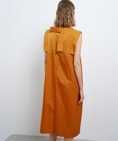 LANVIN en Bleu / ランバン オン ブルー ドレス | サテンバックリボンワンピース | 詳細5