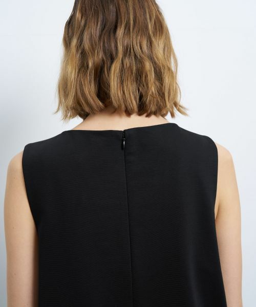 LANVIN en Bleu / ランバン オン ブルー ドレス | ストレッチポンチコンビワンピース | 詳細7