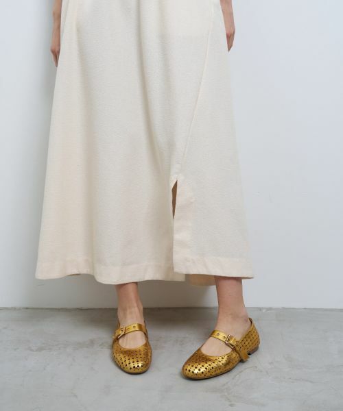 LANVIN en Bleu / ランバン オン ブルー ドレス | リングツイードニットコンビワンピース | 詳細13