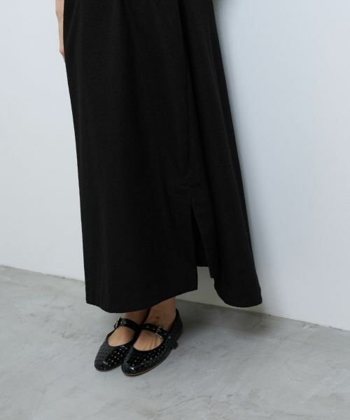 LANVIN en Bleu ニットコンビMIXパターンワンピース 大人綺麗め LANVIN en Bleu（ランバンオンブルー）の「ニットコンビ2wayA