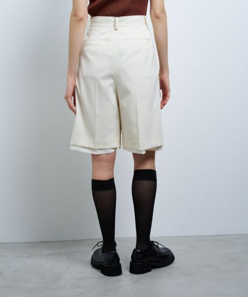 セール】 ウールポリエステルショートパンツ （その他パンツ