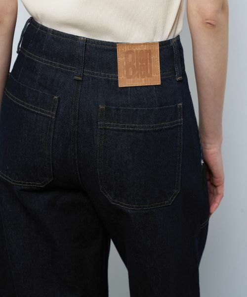 LANVIN en Bleu / ランバン オン ブルー その他パンツ | デニムバギーパンツ | 詳細8