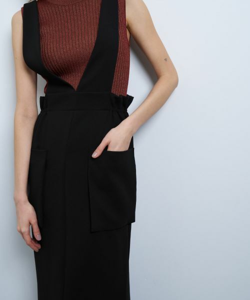 LANVIN en Bleu / ランバン オン ブルー ロング・マキシ丈スカート | サロペットスカート | 詳細6