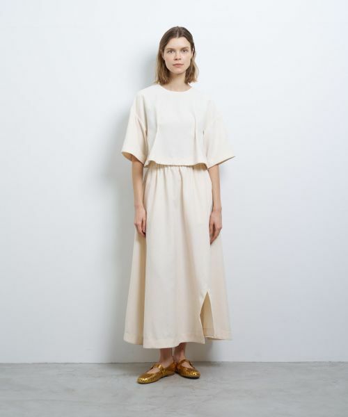 LANVIN en Bleu / ランバン オン ブルー シャツ・ブラウス | リングツイードプルオーバーブラウス | 詳細1