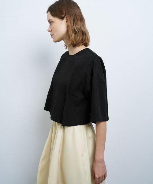 LANVIN en Bleu / ランバン オン ブルー シャツ・ブラウス | リングツイードプルオーバーブラウス | 詳細11