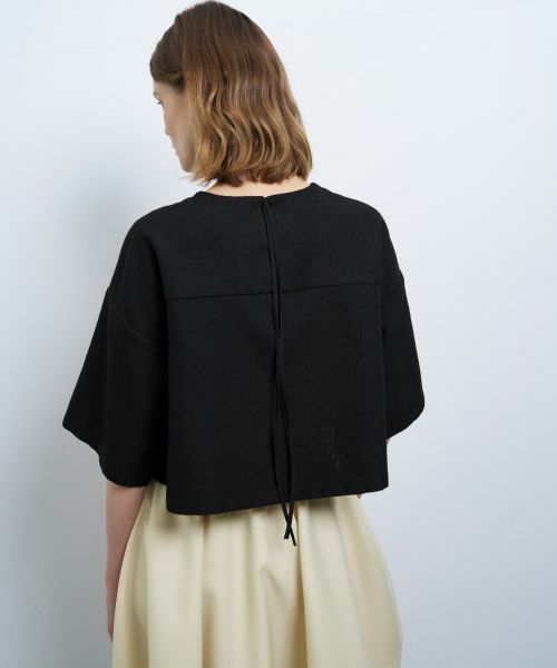 LANVIN en Bleu / ランバン オン ブルー シャツ・ブラウス | リングツイードプルオーバーブラウス | 詳細12