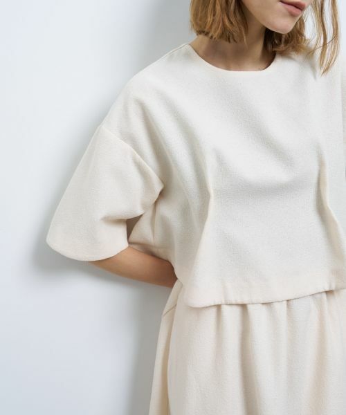 LANVIN en Bleu / ランバン オン ブルー シャツ・ブラウス | リングツイードプルオーバーブラウス | 詳細7