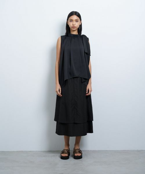 LANVIN en Bleu / ランバン オン ブルー シャツ・ブラウス | サテンショルダーリボンブラウス | 詳細10