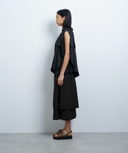 LANVIN en Bleu / ランバン オン ブルー シャツ・ブラウス | サテンショルダーリボンブラウス | 詳細11