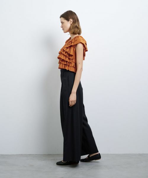 セール】 ランダムフリルカットソー （Tシャツ）｜LANVIN en