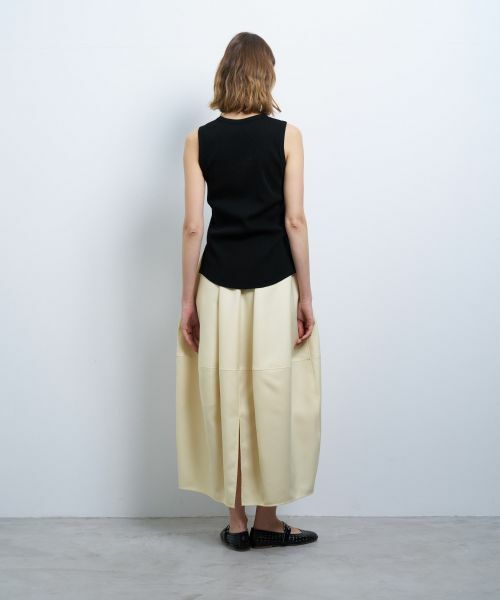 LANVIN en Bleu / ランバン オン ブルー Tシャツ | カーブヘムテレコタンクトップ | 詳細19