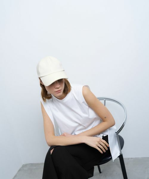 LANVIN en Bleu / ランバン オン ブルー その他小物 | Kaleidoscope logoコットンサテンキャップ | 詳細3