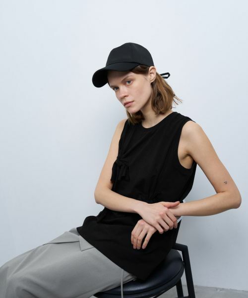 LANVIN en Bleu / ランバン オン ブルー その他小物 | Kaleidoscope logoコットンサテンキャップ | 詳細5