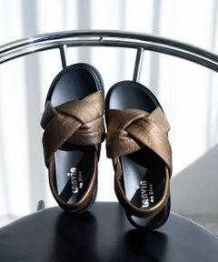 LANVIN en Bleu / ランバン オン ブルー その他小物 | ツイストフラットサンダル