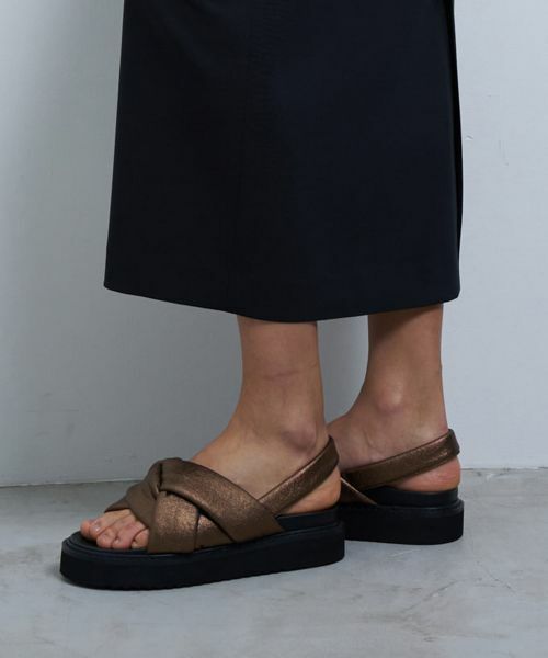 LANVIN en Bleu / ランバン オン ブルー その他小物 | ツイストフラットサンダル | 詳細3