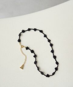 LANVIN en Bleu / ランバン オン ブルー その他小物 | フラワービーズネックレス