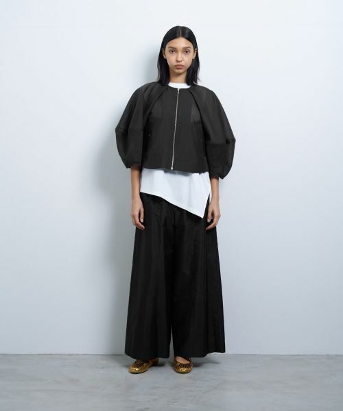 LANVIN en Bleu / ランバン オン ブルー テーラードジャケット | シアージップアップブルゾン | 詳細1