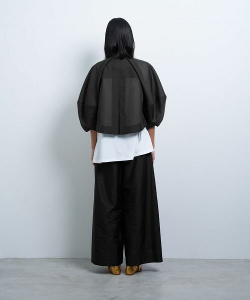 LANVIN en Bleu / ランバン オン ブルー テーラードジャケット | シアージップアップブルゾン | 詳細3