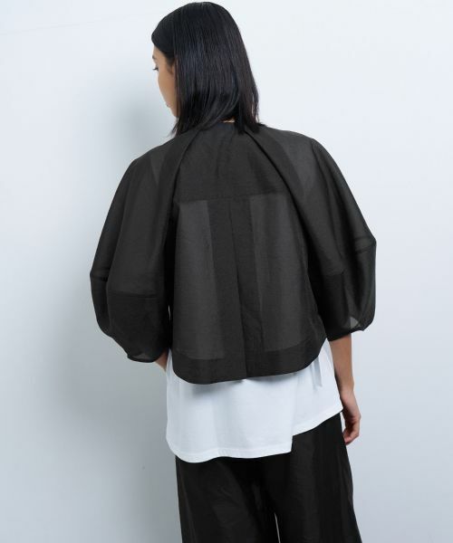 LANVIN en Bleu / ランバン オン ブルー テーラードジャケット | シアージップアップブルゾン | 詳細5