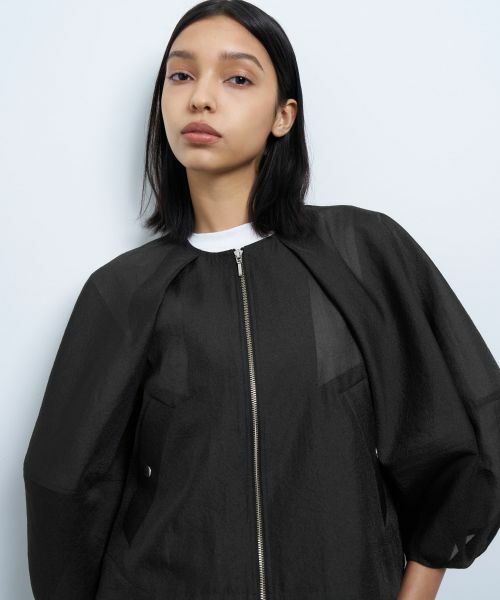 LANVIN en Bleu / ランバン オン ブルー テーラードジャケット | シアージップアップブルゾン | 詳細6