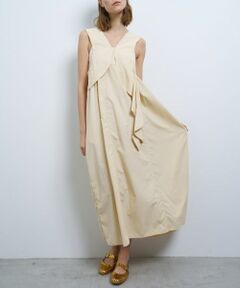 大草直子さん着用 LANVIN en Bleu オープンバックレディワンピース 大草直子さん着用 LANVIN en Bleu オープンバックレディ