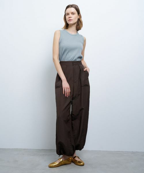 LANVIN en Bleu / ランバン オン ブルー その他パンツ | 撥水パラシュートパンツ | 詳細10