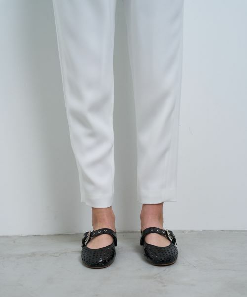 LANVIN en Bleu / ランバン オン ブルー その他パンツ | ベネシャンゴムテーパードパンツ | 詳細8