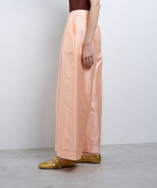 LANVIN en Bleu / ランバン オン ブルー その他パンツ | シャンタンタフタワイドパンツ | 詳細14