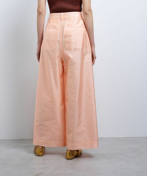 LANVIN en Bleu / ランバン オン ブルー その他パンツ | シャンタンタフタワイドパンツ | 詳細15