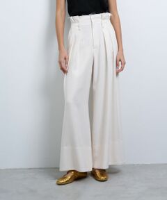 LANVIN en Bleu / ランバン オン ブルー その他パンツ | オックスハイウエストワイドパンツ