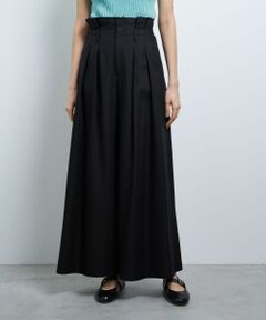 LANVIN en Bleu / ランバン オン ブルー その他パンツ | オックスハイウエストワイドパンツ