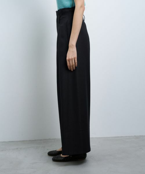 LANVIN en Bleu / ランバン オン ブルー その他パンツ | オックスハイウエストワイドパンツ | 詳細6