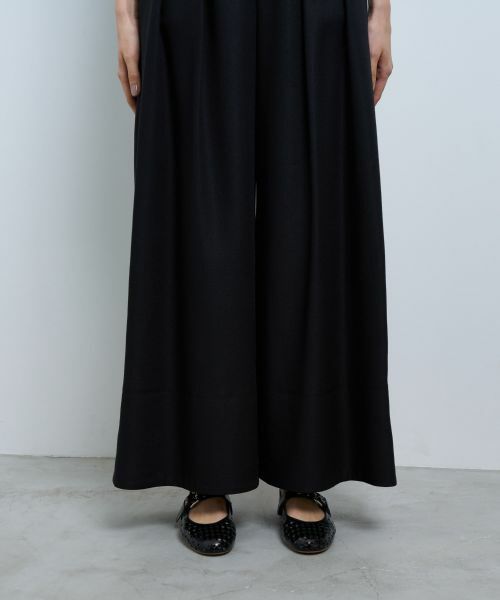 LANVIN en Bleu / ランバン オン ブルー その他パンツ | オックスハイウエストワイドパンツ | 詳細9