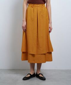 LANVIN en Bleu / ランバン オン ブルー ロング・マキシ丈スカート | 撥水レイヤードスカート