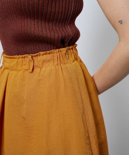 LANVIN en Bleu / ランバン オン ブルー ロング・マキシ丈スカート | 撥水レイヤードスカート | 詳細7