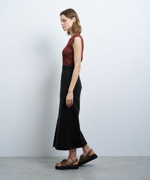 LANVIN en Bleu / ランバン オン ブルー ロング・マキシ丈スカート | ストレッチポンチペンシルスカート | 詳細11