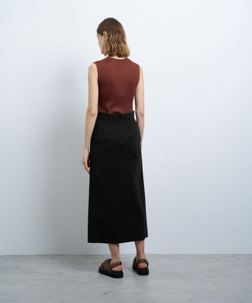 LANVIN en Bleu / ランバン オン ブルー ロング・マキシ丈スカート | ストレッチポンチペンシルスカート | 詳細12