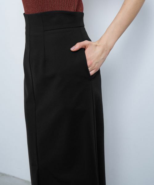 LANVIN en Bleu / ランバン オン ブルー ロング・マキシ丈スカート | ストレッチポンチペンシルスカート | 詳細16