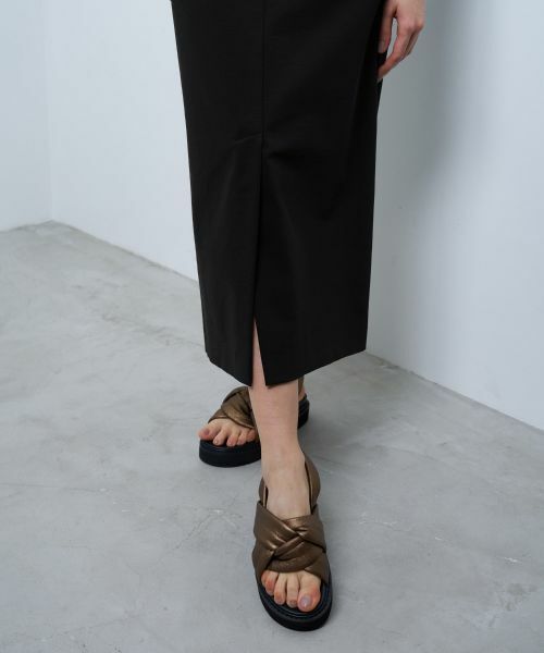 LANVIN en Bleu / ランバン オン ブルー ロング・マキシ丈スカート | ストレッチポンチペンシルスカート | 詳細18