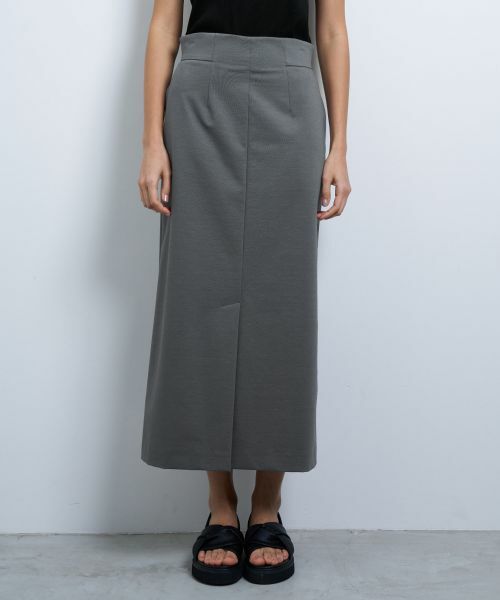 LANVIN en Bleu / ランバン オン ブルー ロング・マキシ丈スカート | ストレッチポンチペンシルスカート | 詳細4