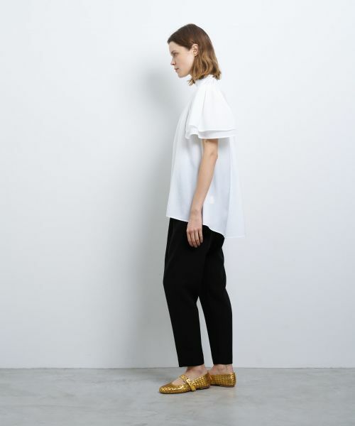 LANVIN en Bleu / ランバン オン ブルー シャツ・ブラウス | 撥水ブライトローンブラウス | 詳細15